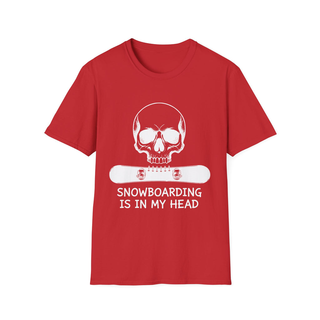 Snowboarding Is In My Head T-Shirt