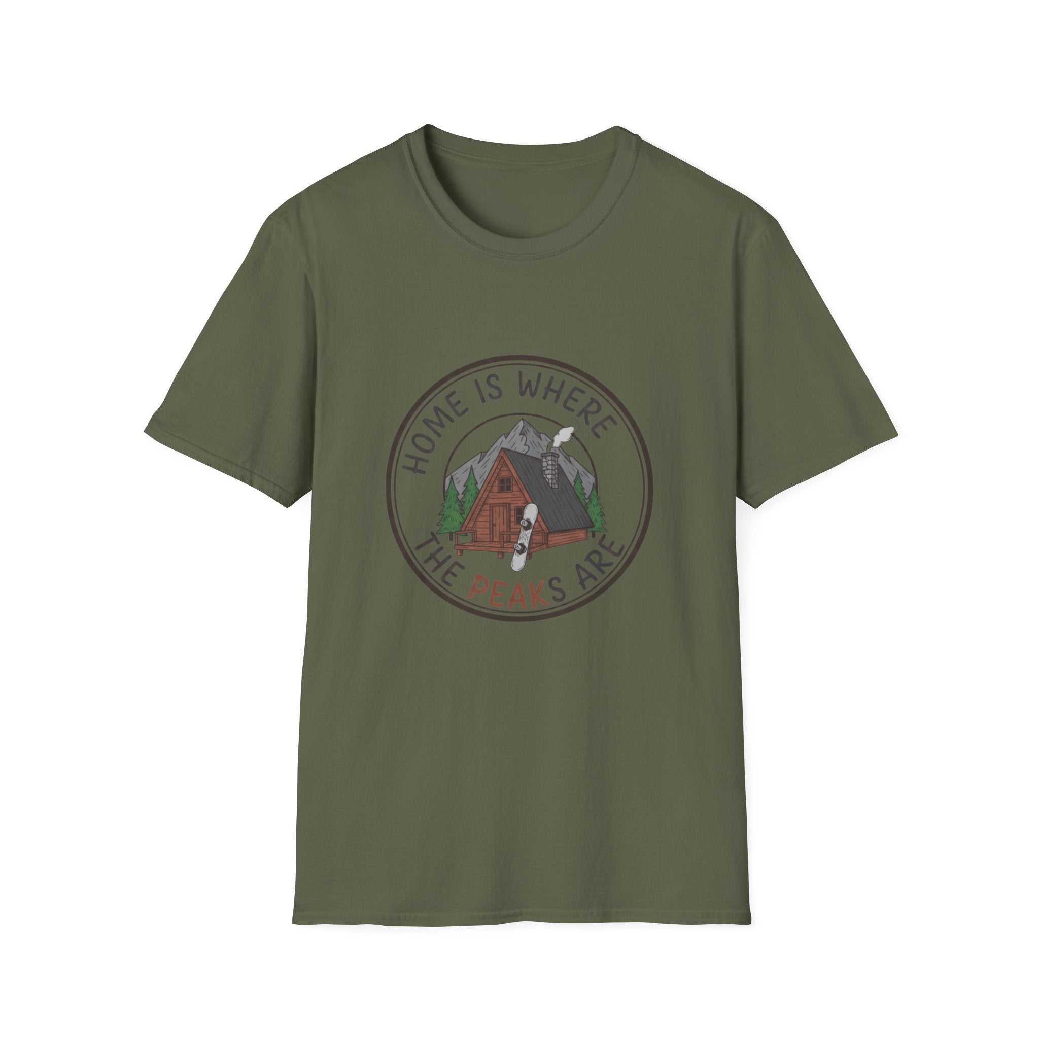 Peaks Its Home T-Shirt