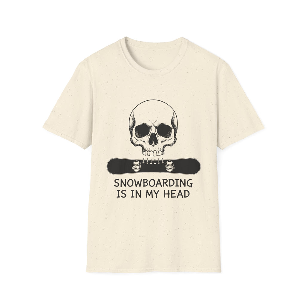 Snowboarding Is In My Head T-Shirt