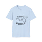 Button Mash The Mountain T-Shirt
