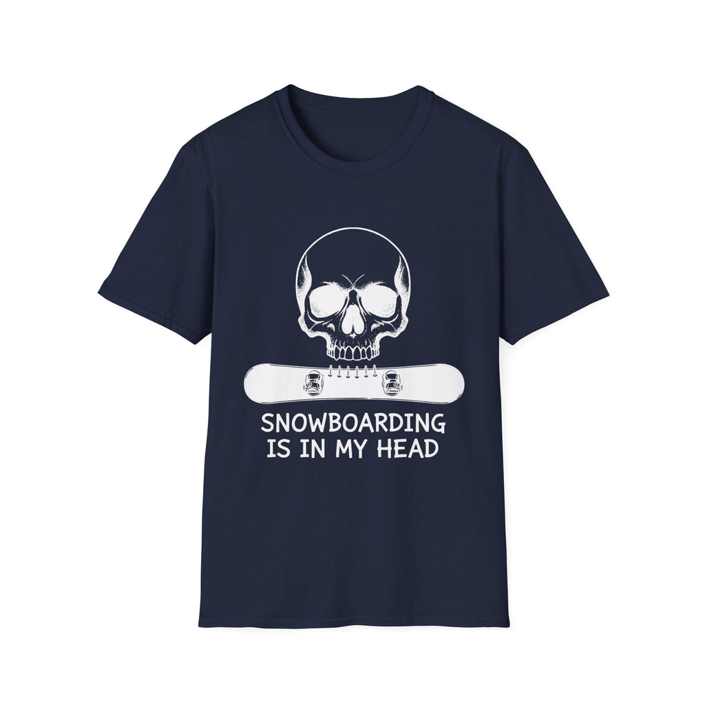 Snowboarding Is In My Head T-Shirt