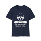 Snowboarding Is In My Head T-Shirt